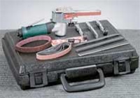 Dynabrade 15006 Mini-Dynafile II Portable Belt Machine Versatility Kit