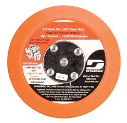 Dynabrade 56185 5" PSA Disc Pad 5/8" Soft